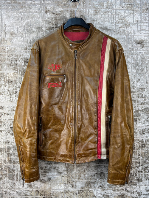 Men's Vintage Dakota Brown Leather Jacket