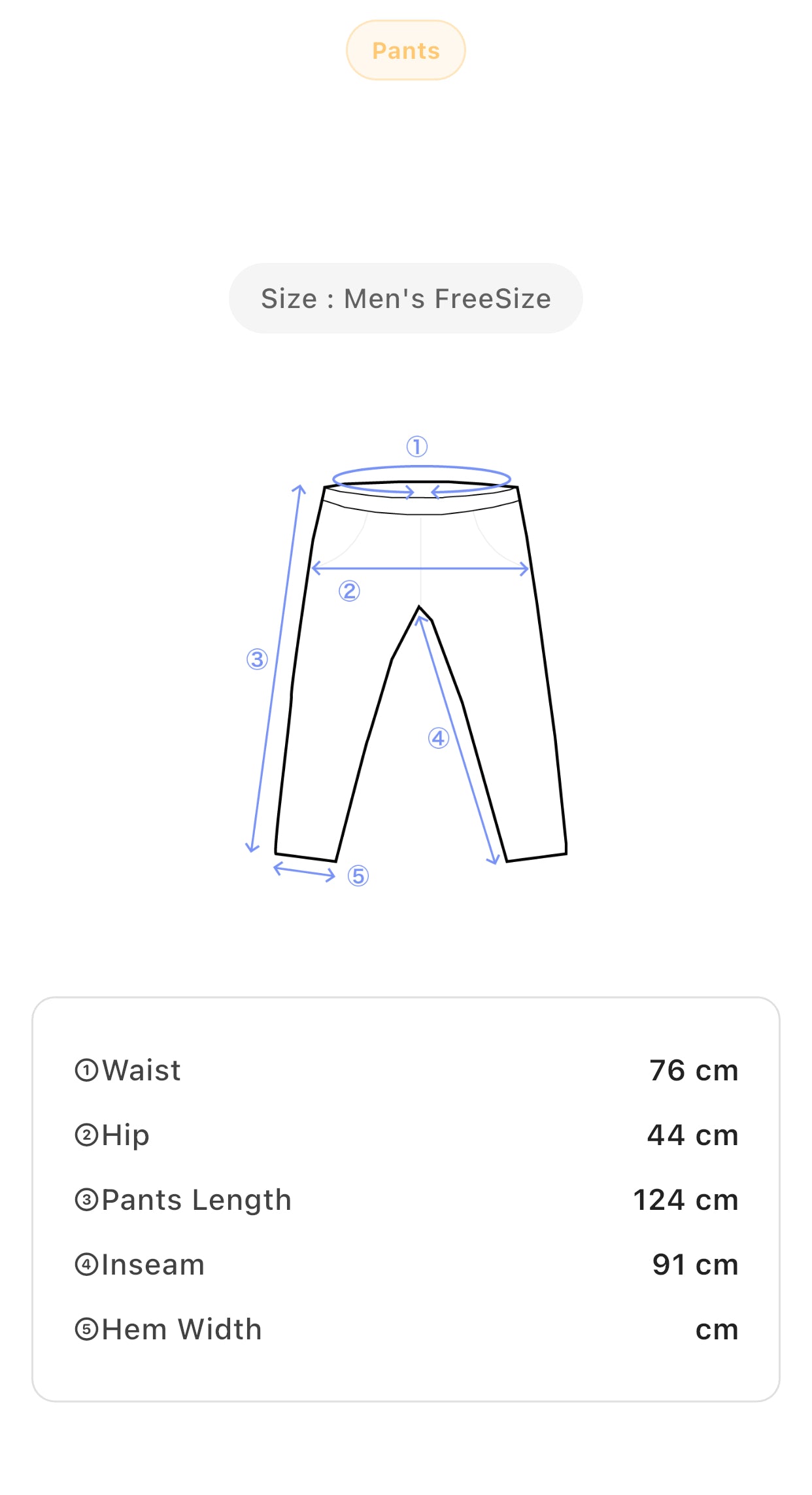 Men's Vintage Blue Flared Long Jeans