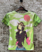 Sheng Hao Y2K Cowgirl Graphic Tee
