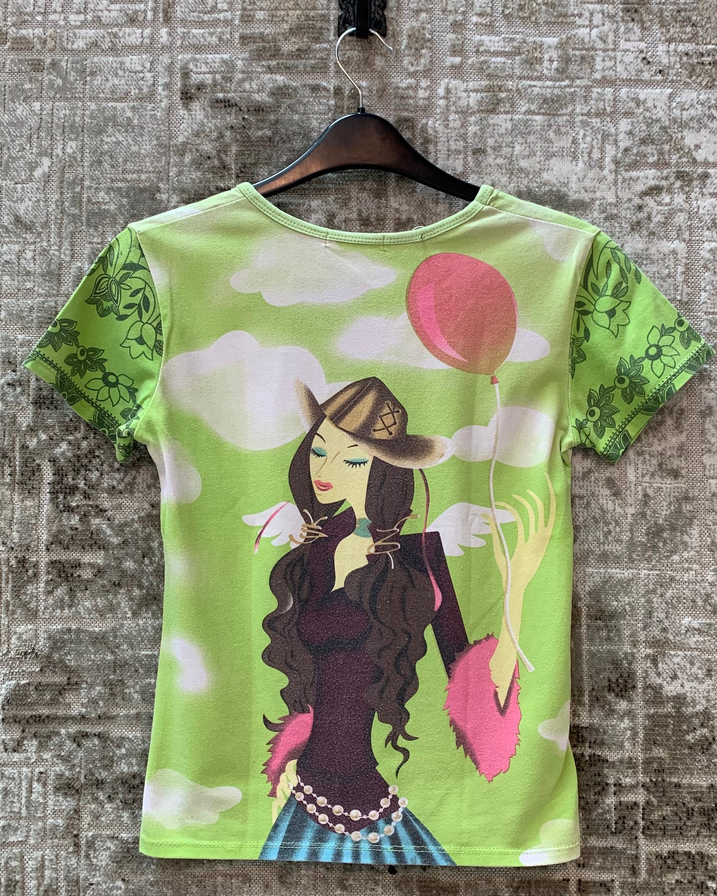 Sheng Hao Y2K Cowgirl Graphic Tee