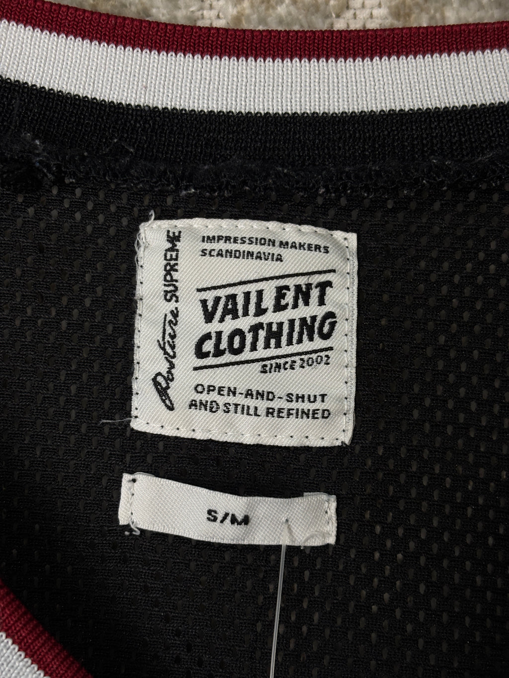 Vailent Clothing Posture Supreme Basketball Jersey