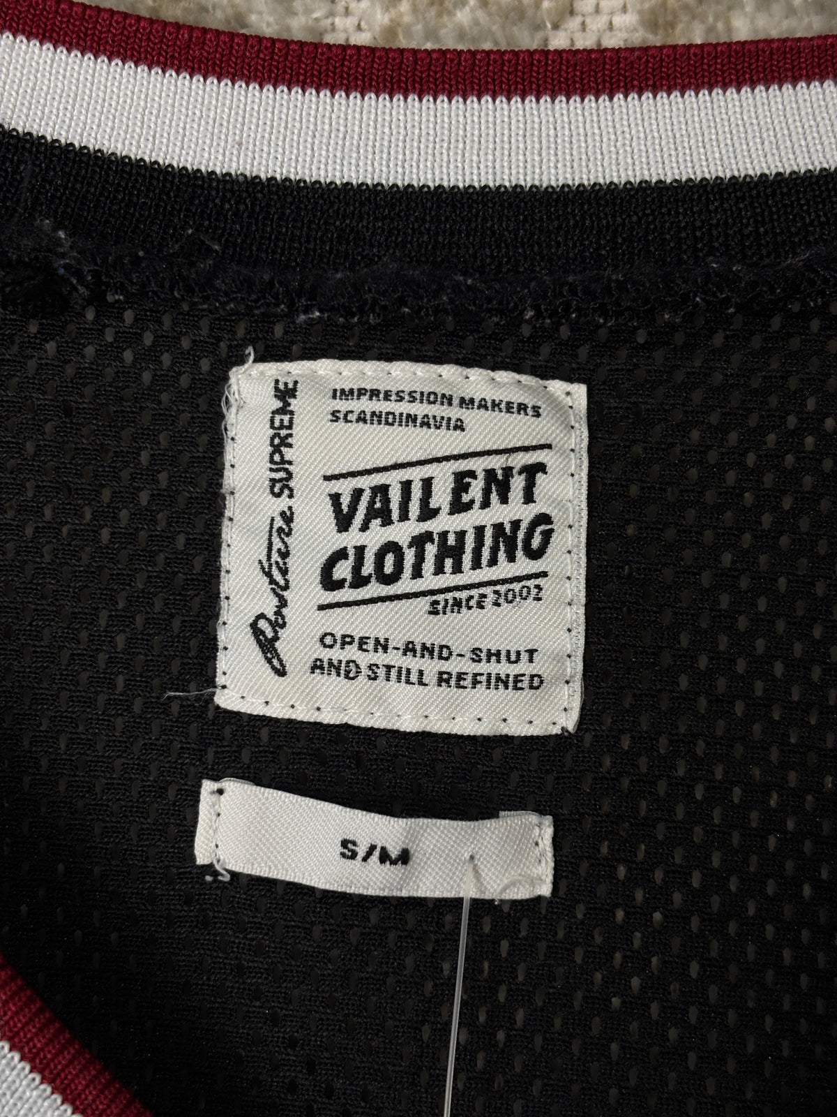 Vailent Clothing Posture Supreme Basketball Jersey