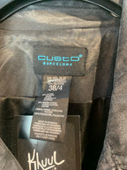 Custo Barcelona Y2K Graphic Print Trench Coat