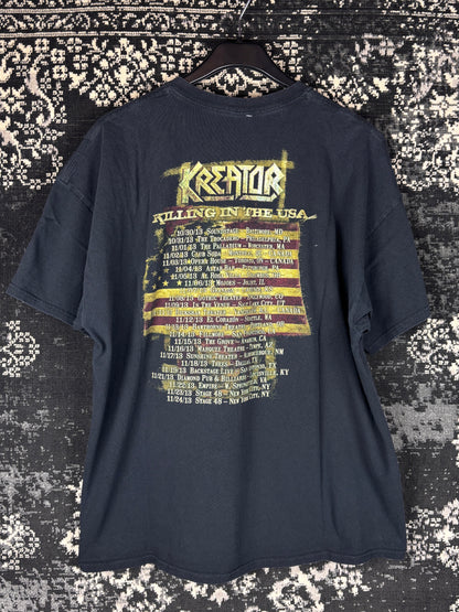 Kreator Killing In the USA 2013 Tour T-Shirt