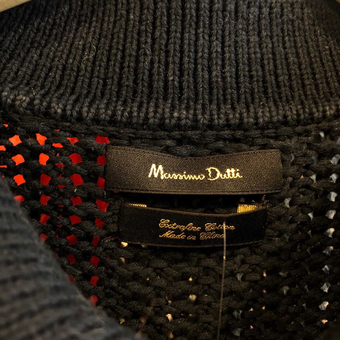 Massimo Dutti Crochet Button Up