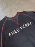 Fred Perry Sportswear Black Crewneck Sweatshirt
