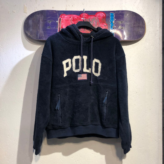 Vintage Polo Sport Ralph Lauren Sherpa Hoodie