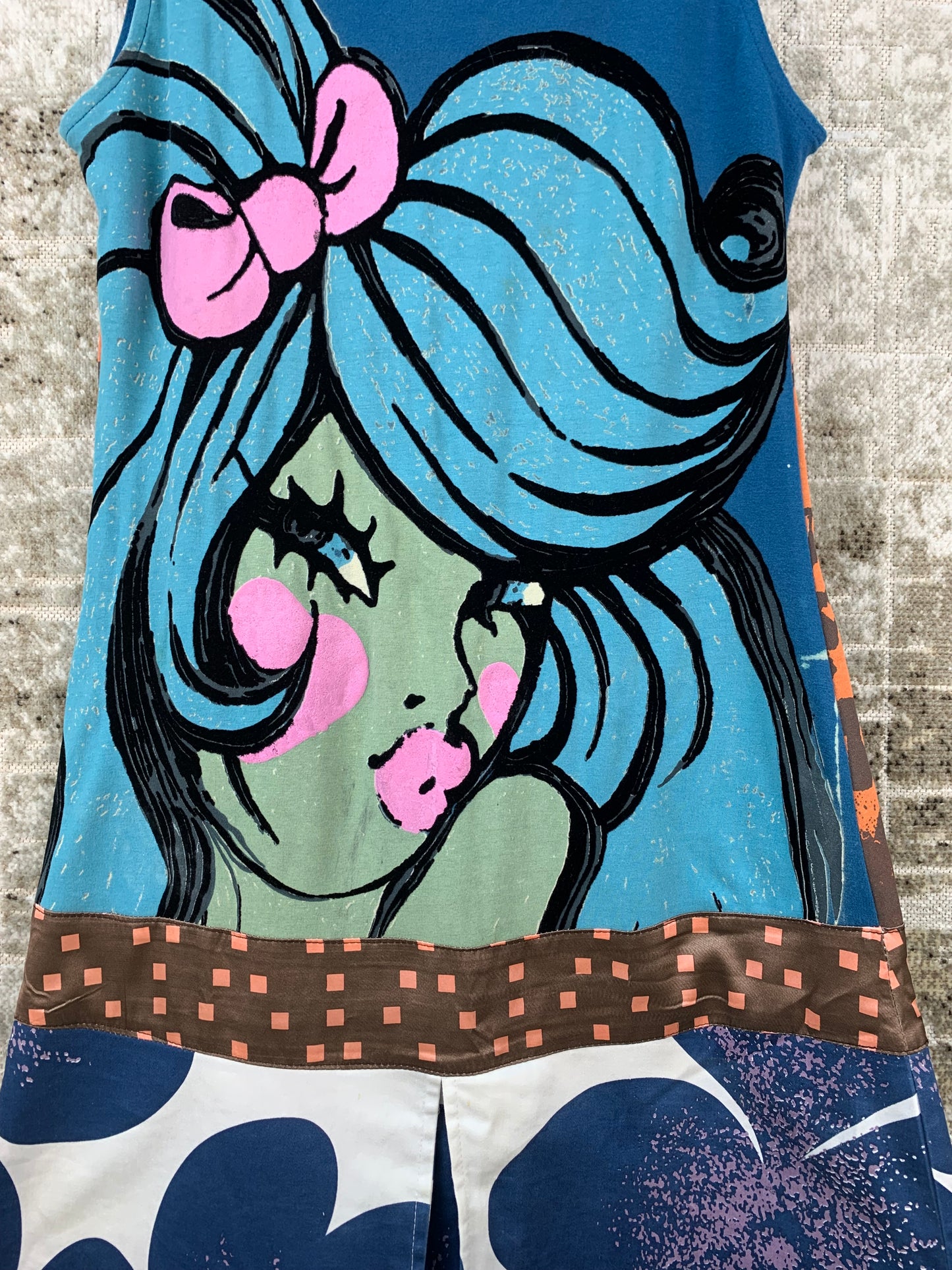 Women's Y2K Custo Barcelona Graphic Dress