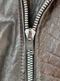Vintage Italian Leather Biker Jacket