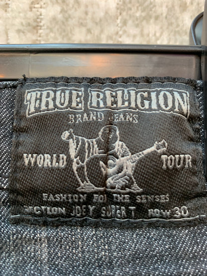 True Religion Rhinestone Straight Jeans