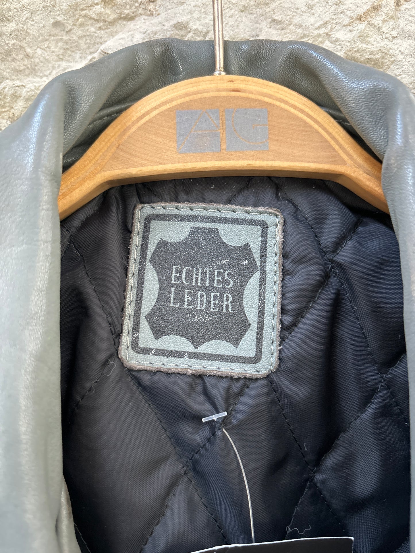 Echtes Leather Jacket