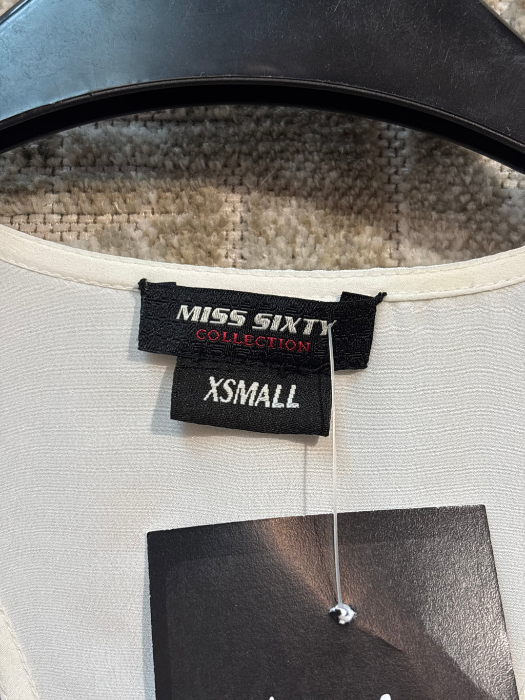 Miss Sixty Beaded Racerback Dress