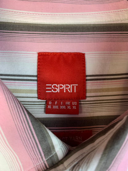 Men's Esprit Striped Long Sleeve Button-Up Shirt