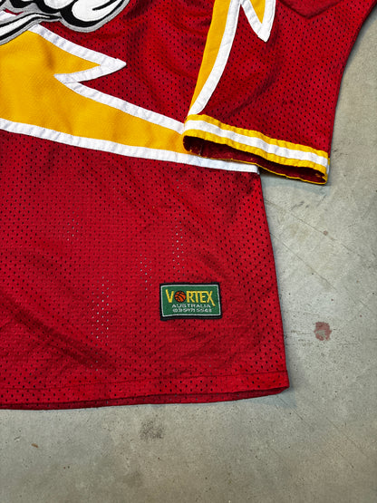 Rhinos SMOLLY 13 Red, White and Yellow Jersey