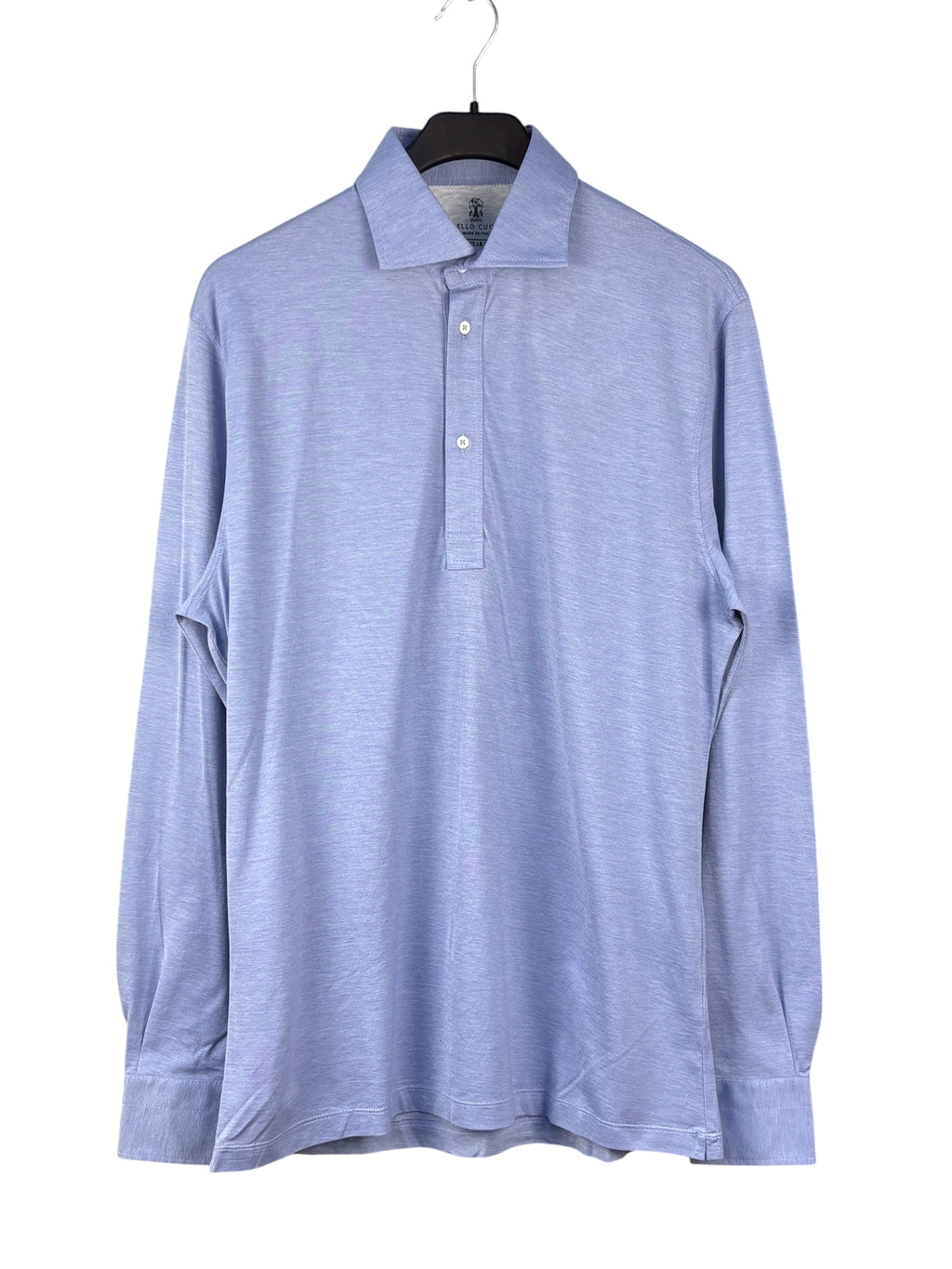 Brunello Cucinelli Long-Sleeve Polo Shirt