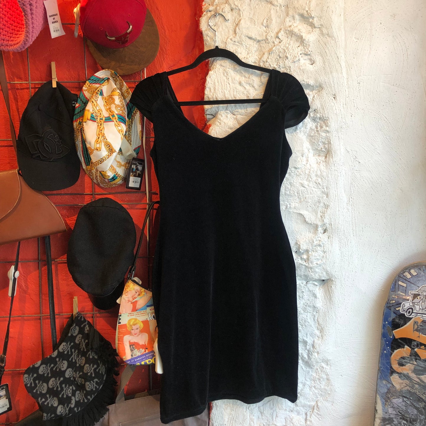 Black Velvet Dress