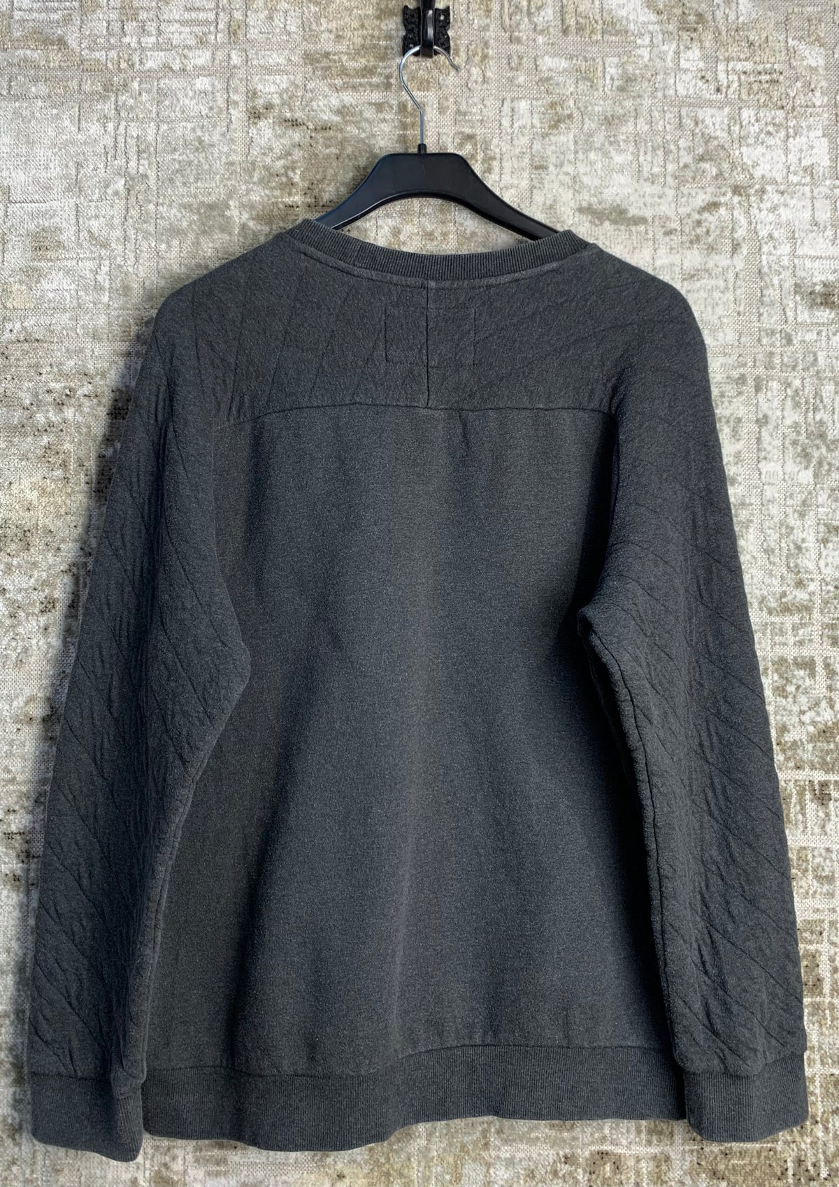 Guess Jeans USA Quilted-Sleeve Sweatshirt