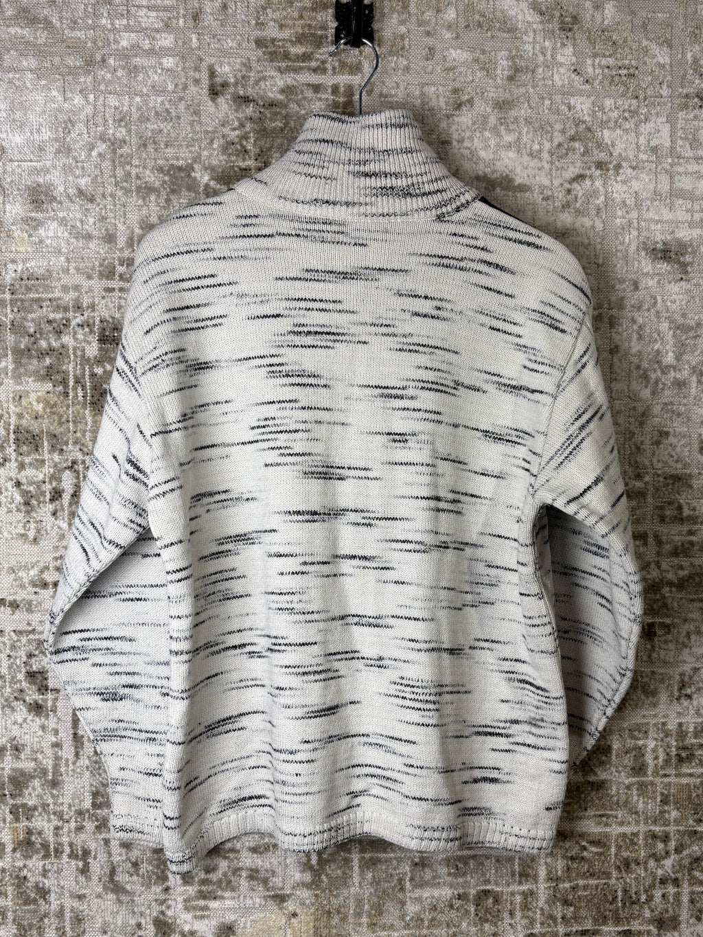 Club Wolt Y2K Ombre Quarter-Zip Knit