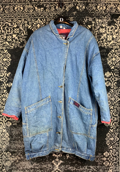 Vintage Editor Heavy Denim Coat