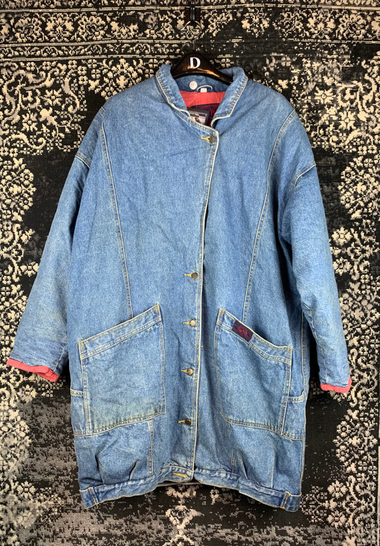 Vintage Editor Heavy Denim Coat
