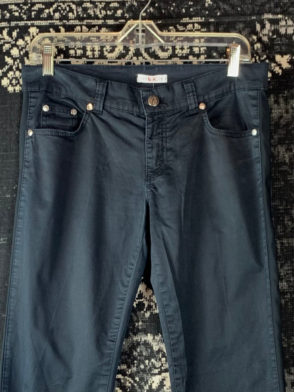 Women's Classic Black Slim Fit Pants