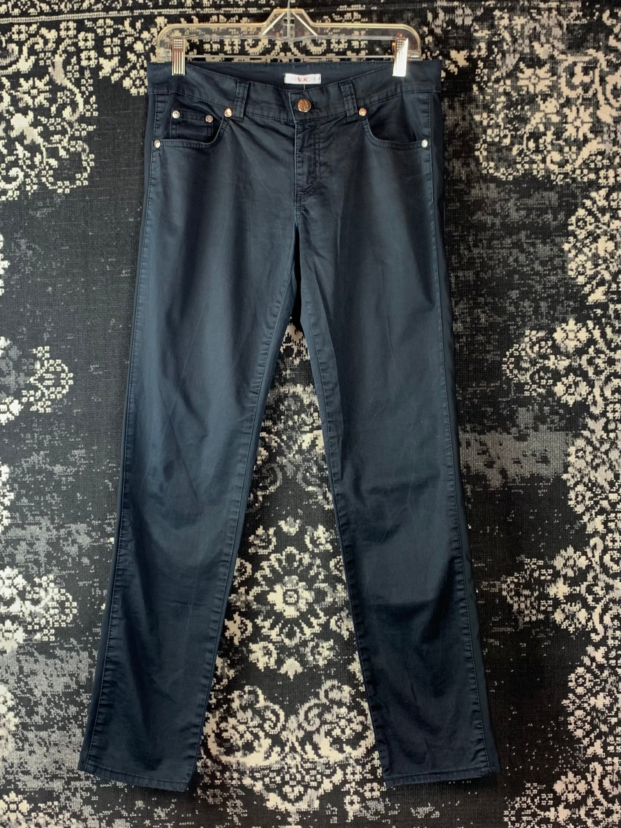 Women's Classic Black Slim Fit Pants
