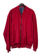 Luhta Vintage Red Bomber Jacket