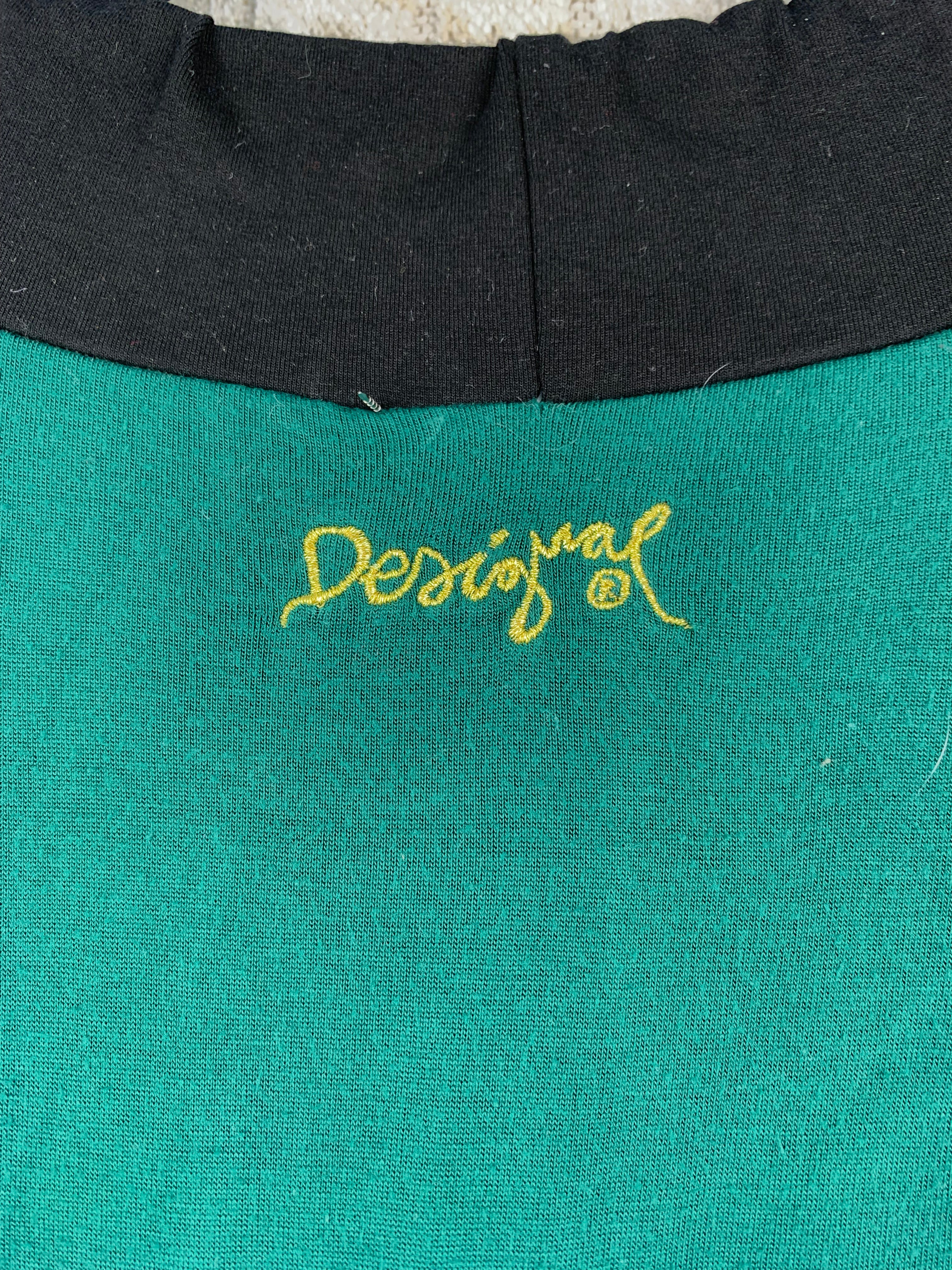 Womens Y2K Green Whimsical Desigual Dress