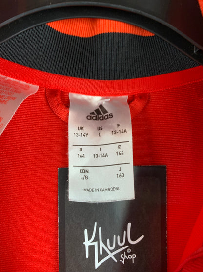 Men's Vintage Adidas Red Track Jacket