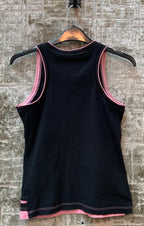 Liu Jo Y2K Graphic Rhinestone Tank Top