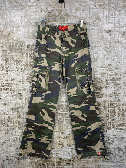 Women's Camo Style Cargo Pants