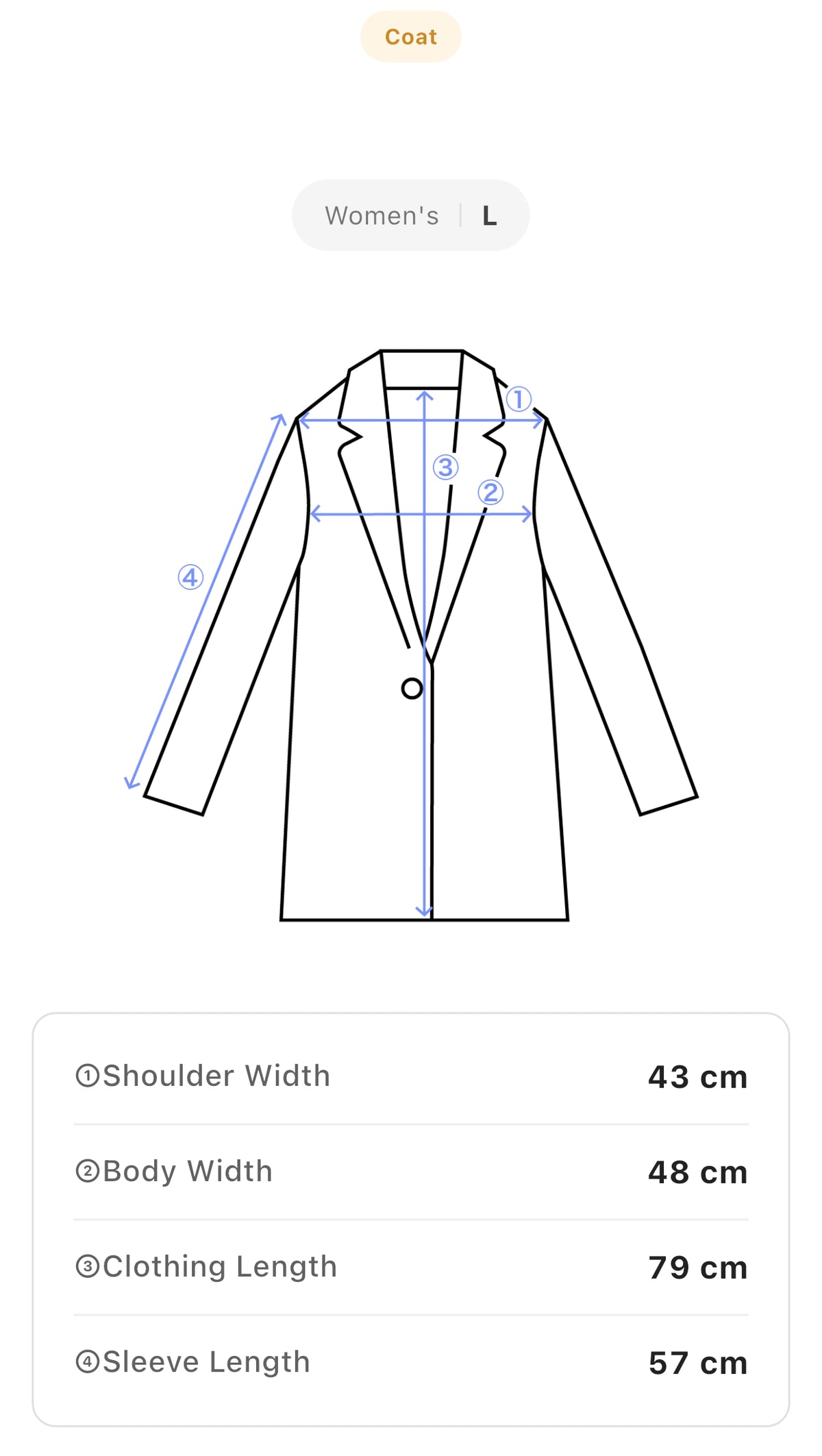 Vintage Double-Breasted Leather Coat