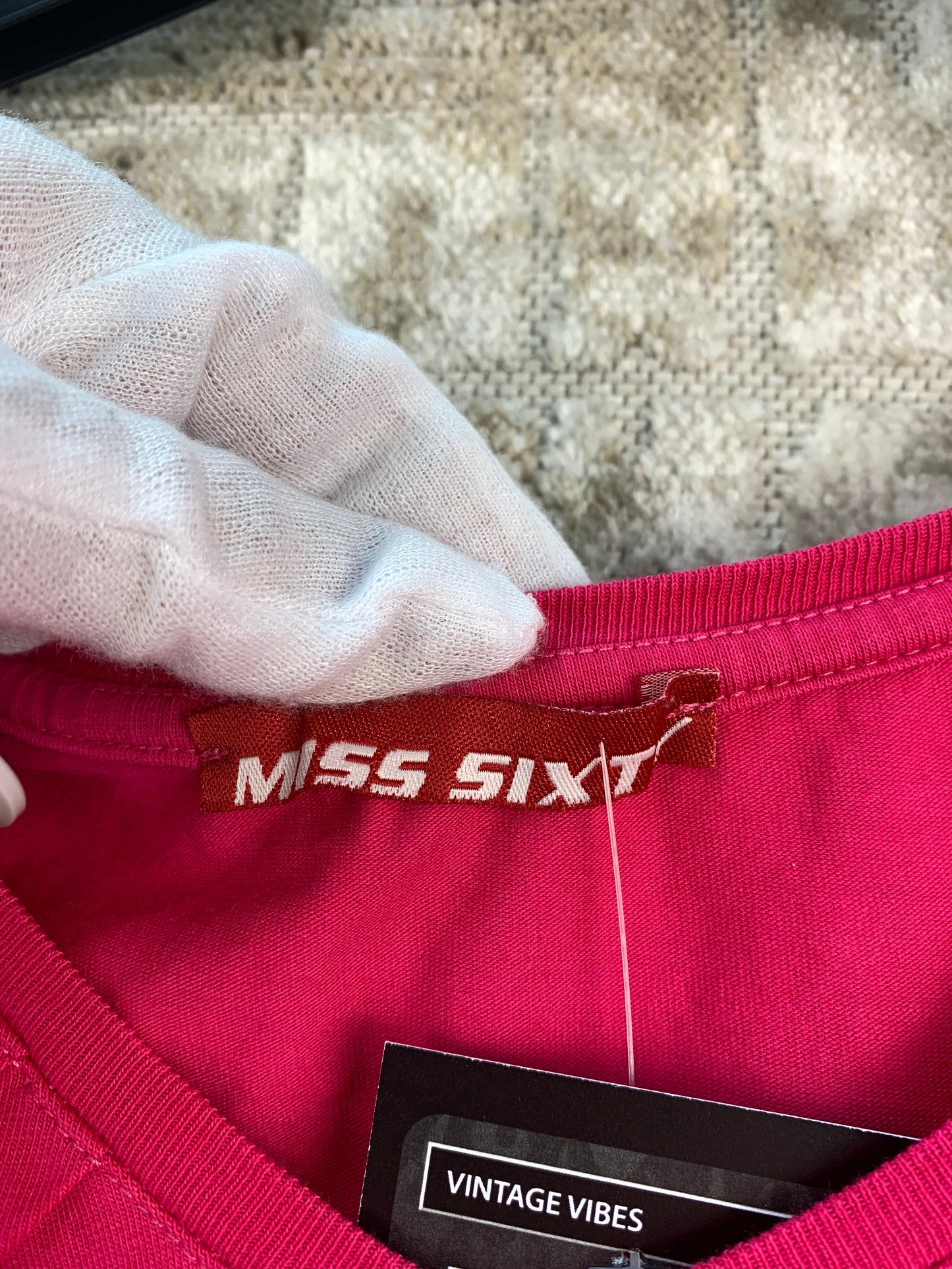 Womens Y2K Miss Sixty Pink Top