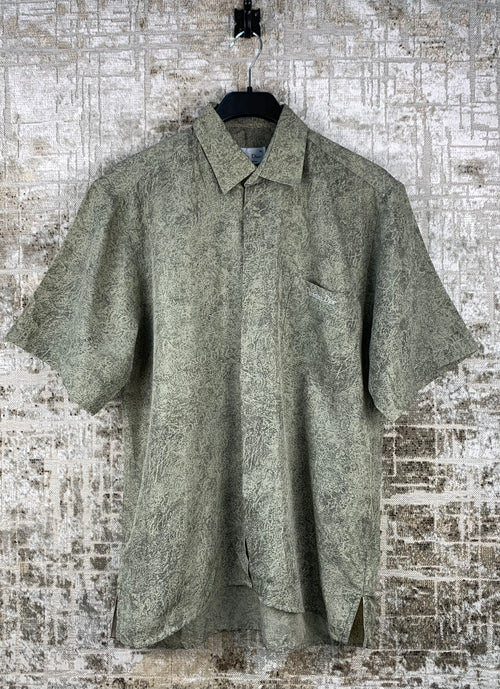 Men’s Vintage Christian Dior Silk Button Up Shirt