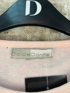 Womens Dolce Donna Y2K Beaded T Shirt