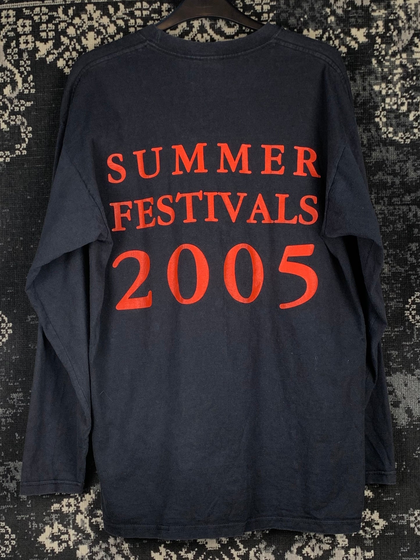 Accept Summer Festivals 2005 Graphic Long Sleeve Black Shirt