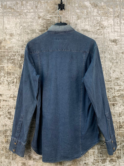 Versace Jeans Couture Vintage Denim Button Up Shirt