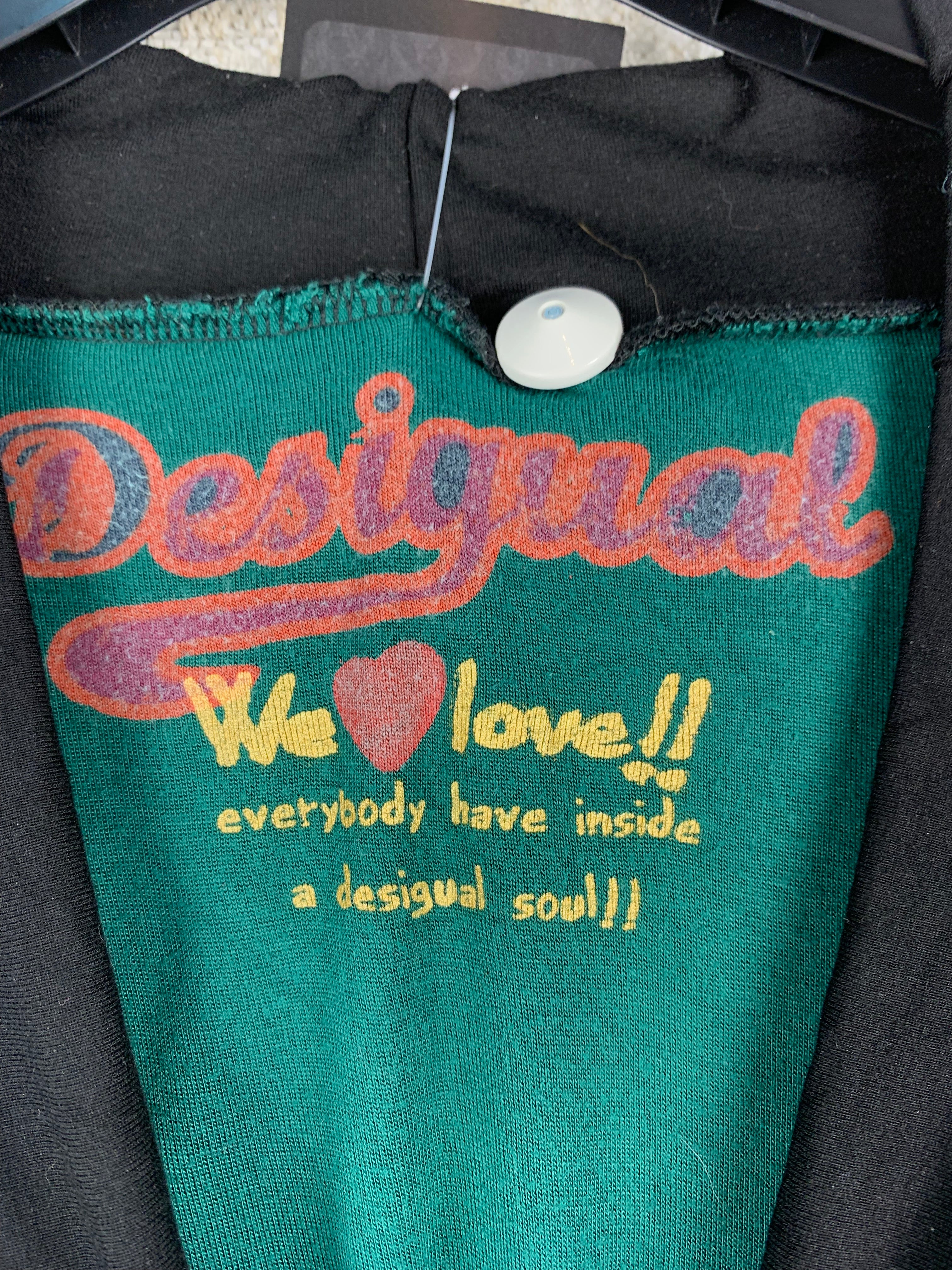 Womens Y2K Green Whimsical Desigual Dress