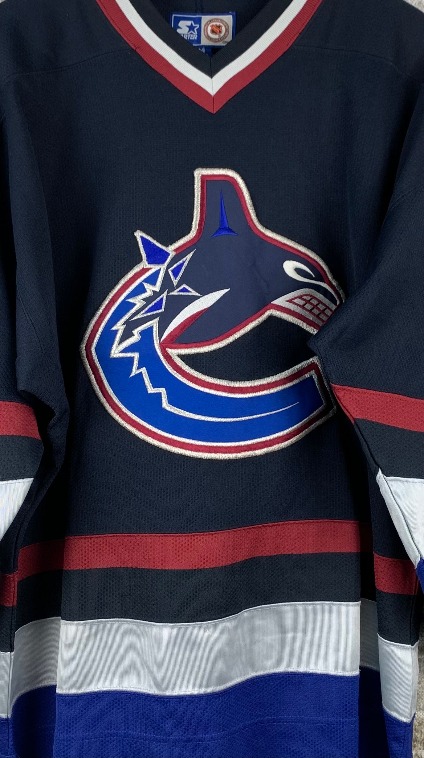 Men's Vintage Vancouver Canucks Starter Jersey