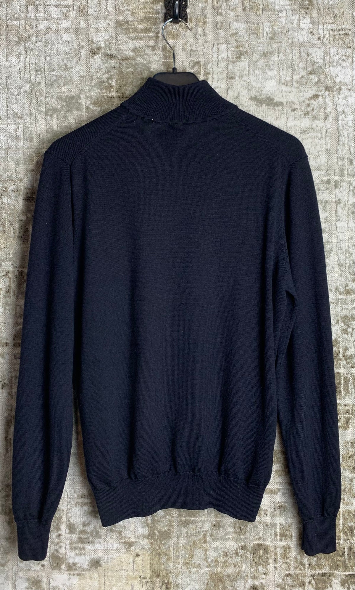 Suitsupply Merino Wool Quarter Zip Sweater