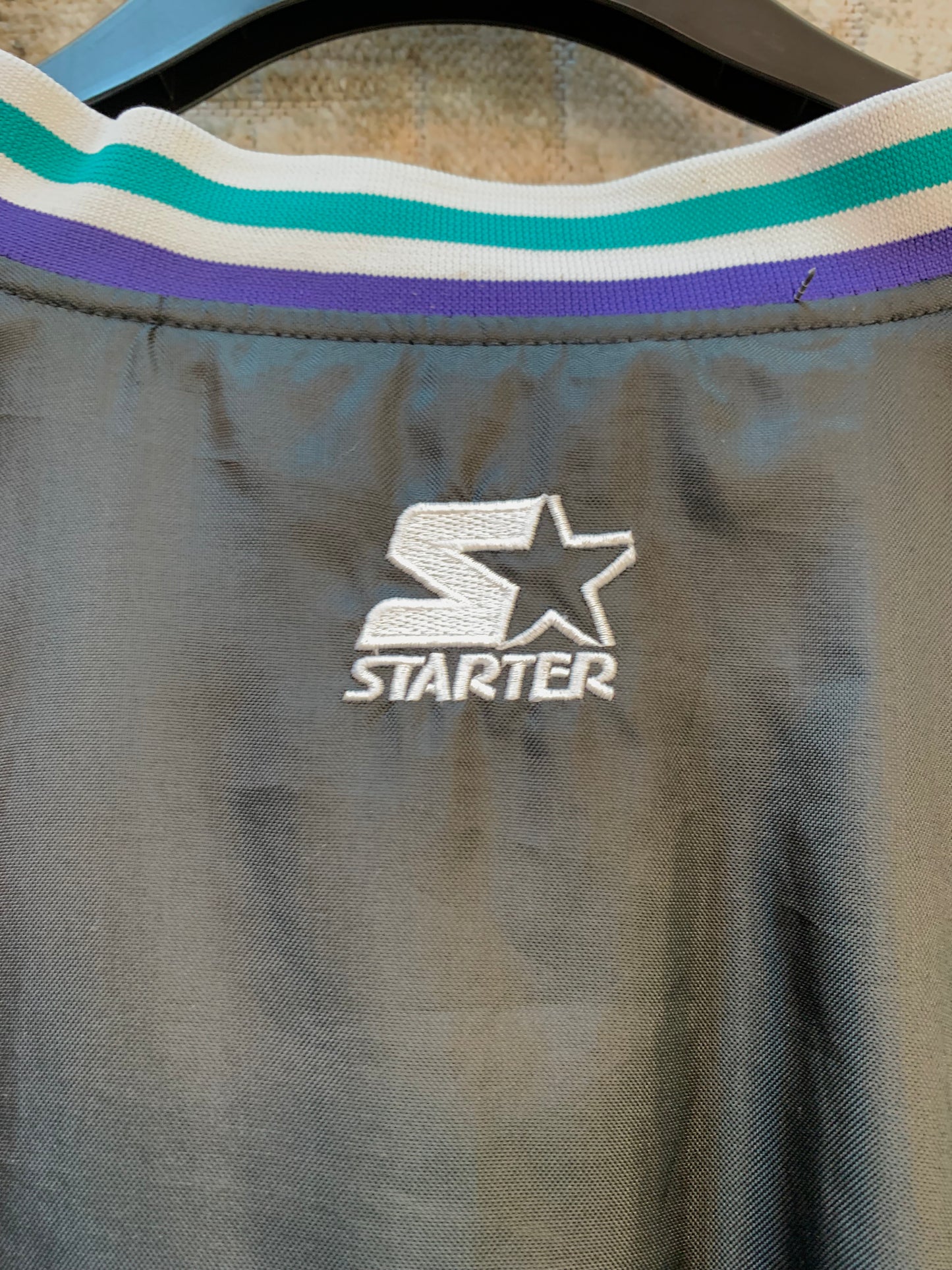 Mens Vintage Starter Super Bowl XXVI Pullover Jacket