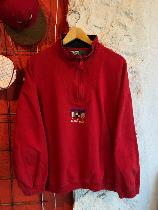 Vintage Red Sweatshirt