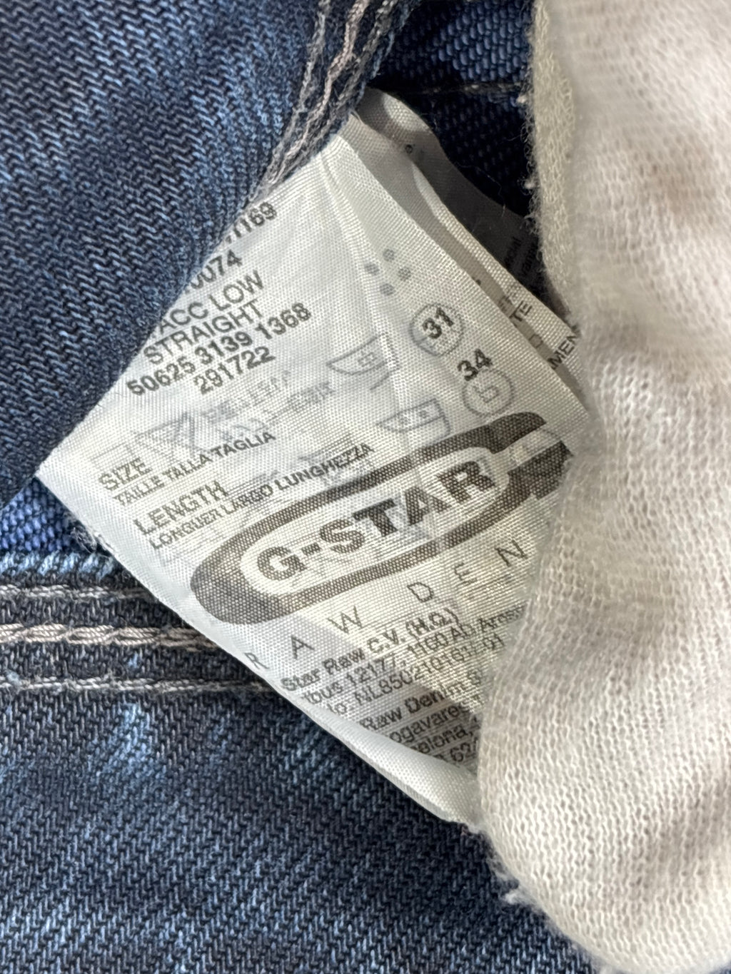 G-Star Raw 3301 Button-Fly Jeans