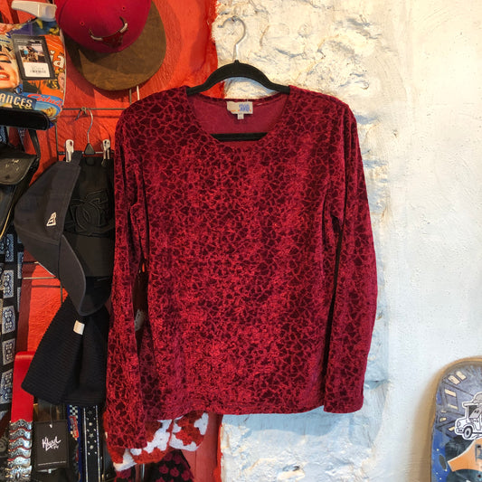 Y2K Red Long Sleeve