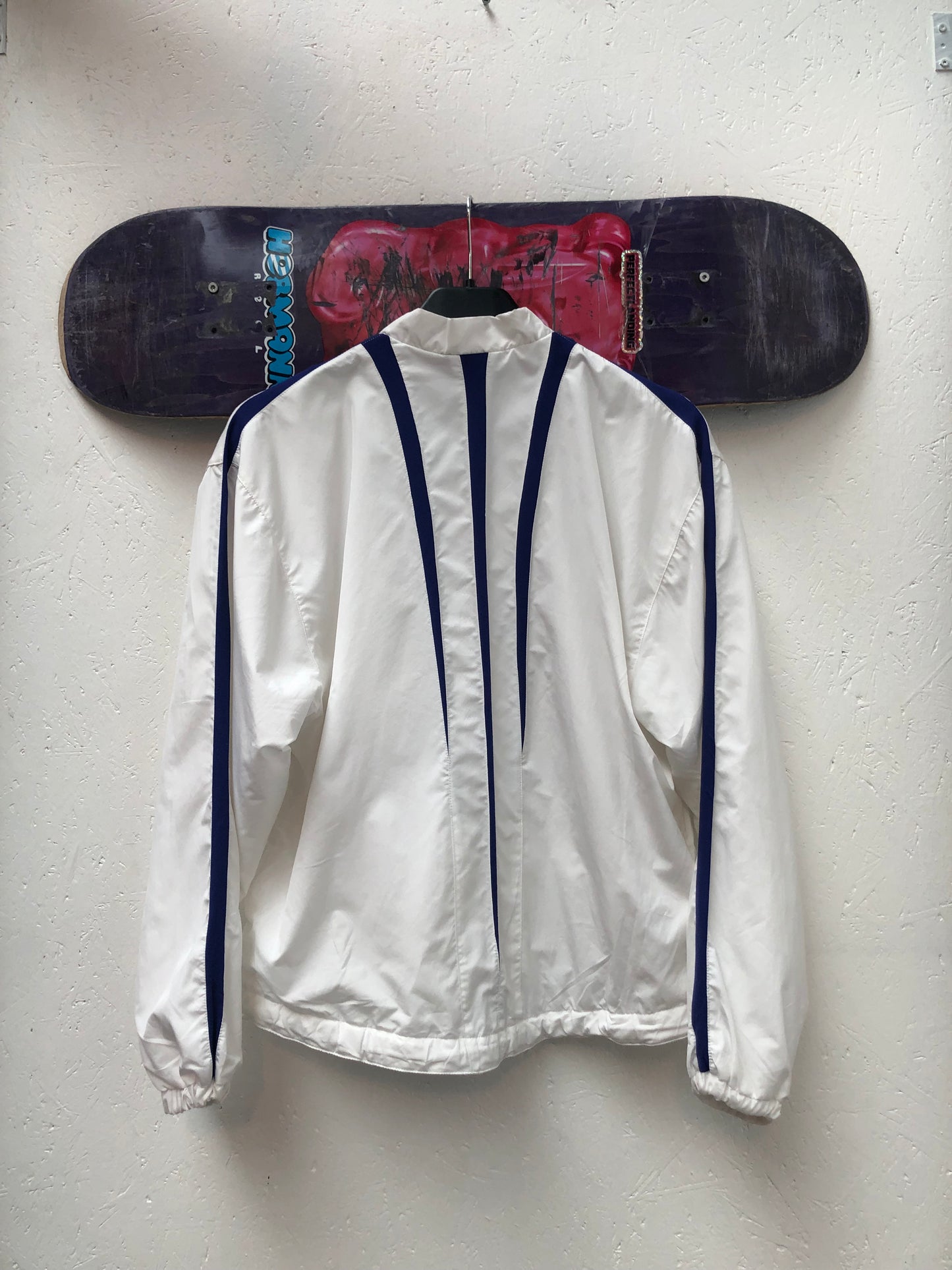 Vintage Adidas White Track Jacket