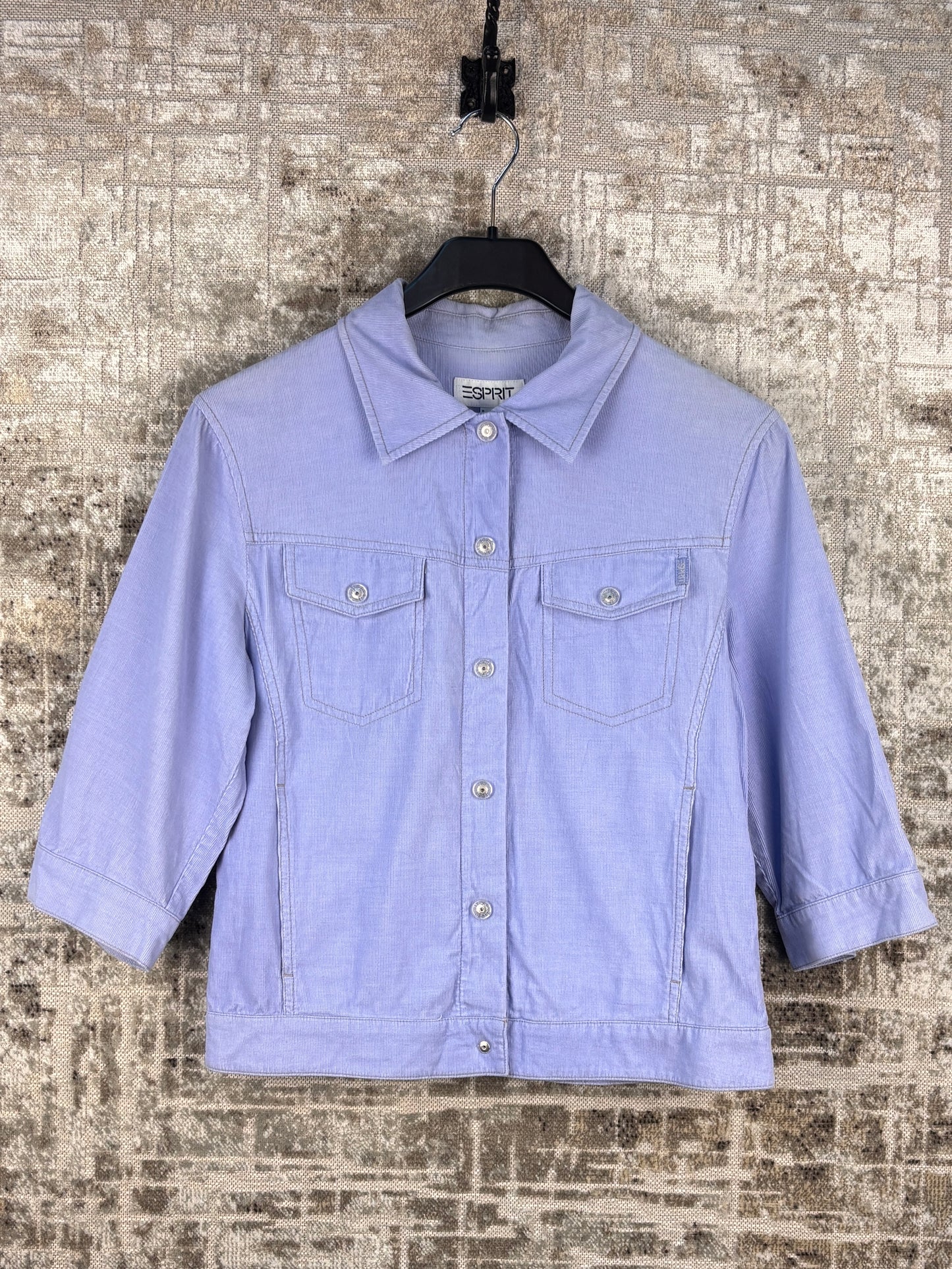 Women's Espirit Pastel Purple Corduroy Jacket