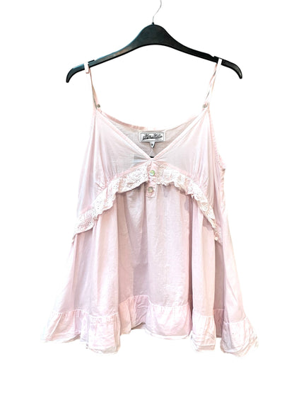 Miss Milla Pink Ruffle Cami Top