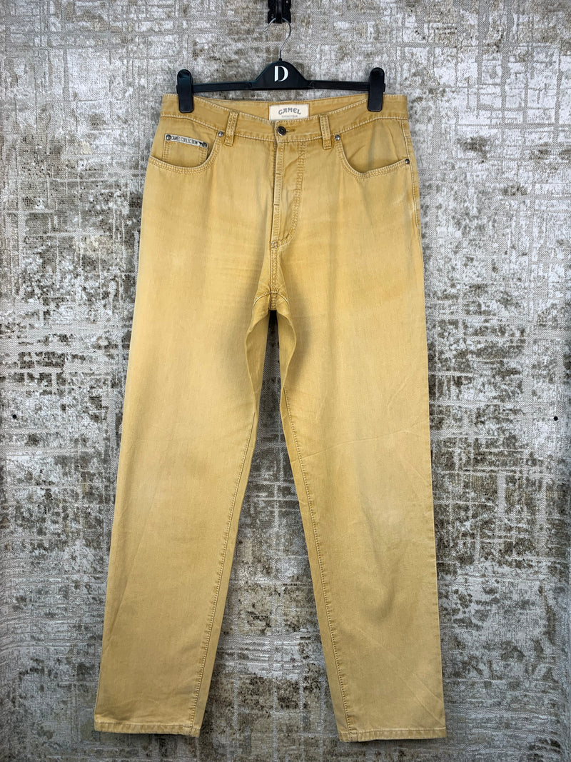 CAMEL Collection Mens Light Yellow Jeans