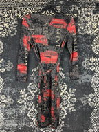 Women's Y2K Style Longsleeve Dress by Jane Norman
