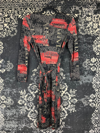 Women's Y2K Style Longsleeve Dress by Jane Norman